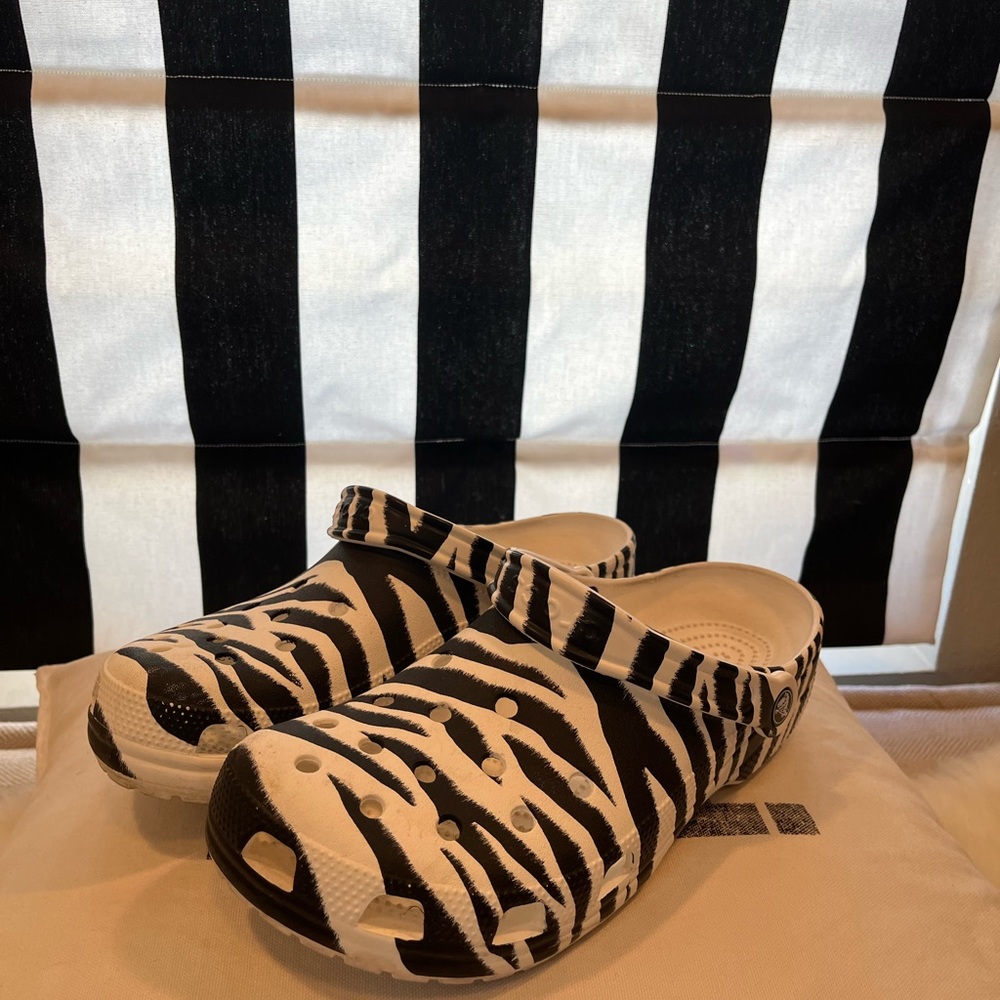 Zebra Crocs